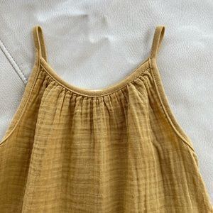 Gauze Sundress - Golden